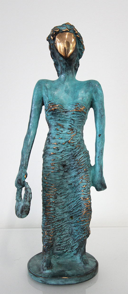 Proud Woman Kan Skulptur Helle Bang | Smukke skulpturer skabt af Helle Bang