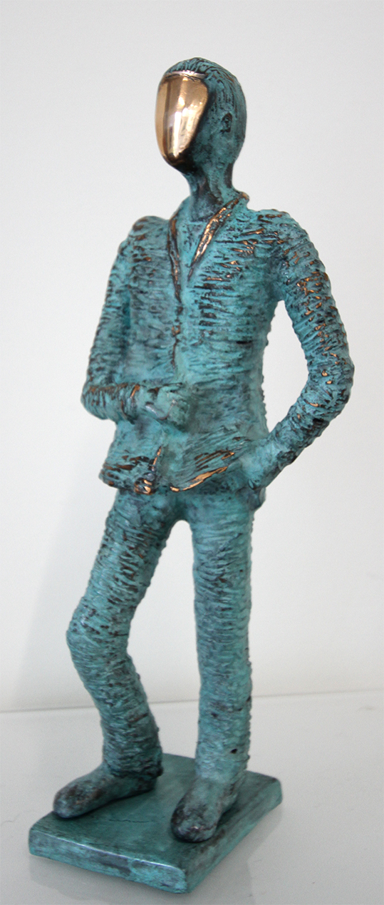 The gentleman Kan Skulptur Helle Bang | Smukke skulpturer skabt af Helle Bang