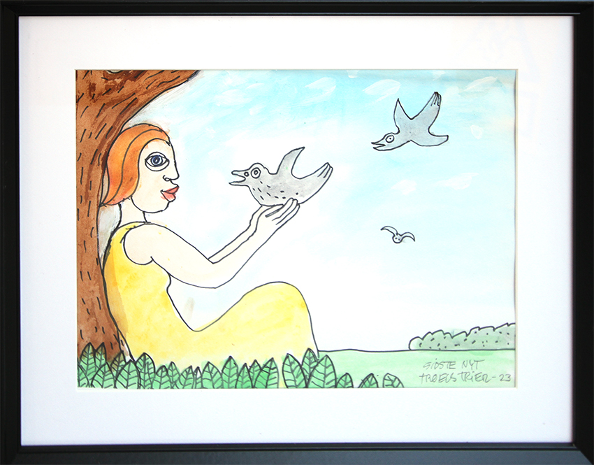 Sidste nyt Kunst på papir Troels Trier | Køb Troels Trier kunst og maleri - Unikt udvalg