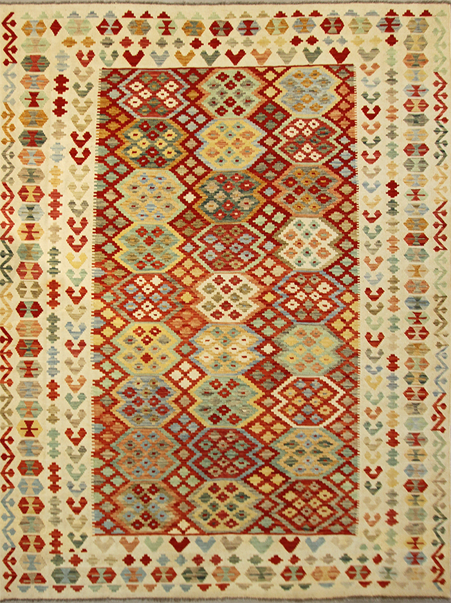 Kelim Klassiske tæpper Afghanske tæpper | Ægte afghanske tæpper | Flot håndværk