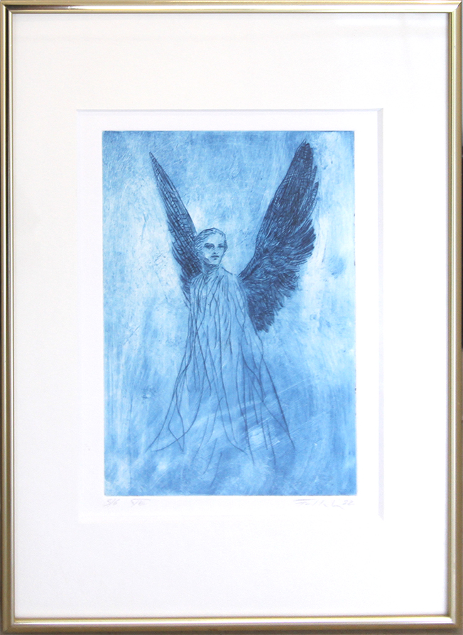 Uden titel Litografier Simon Fellah | Kunstværker af Simon Fellah | Køb her