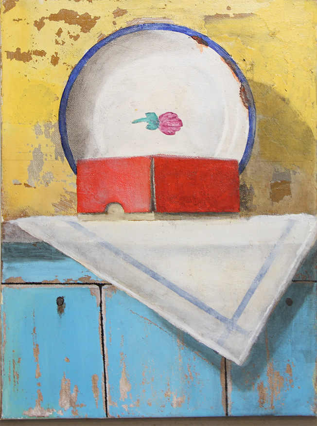 Uden titel Malerier Sulejman Junuzovic | Køb unikt maleri af Sulejman Junozovic her