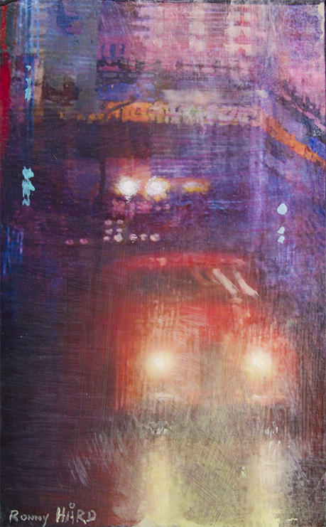 Night pulse Malerier Ronny Hård | Køb dekorative Ronny Hård malerier her