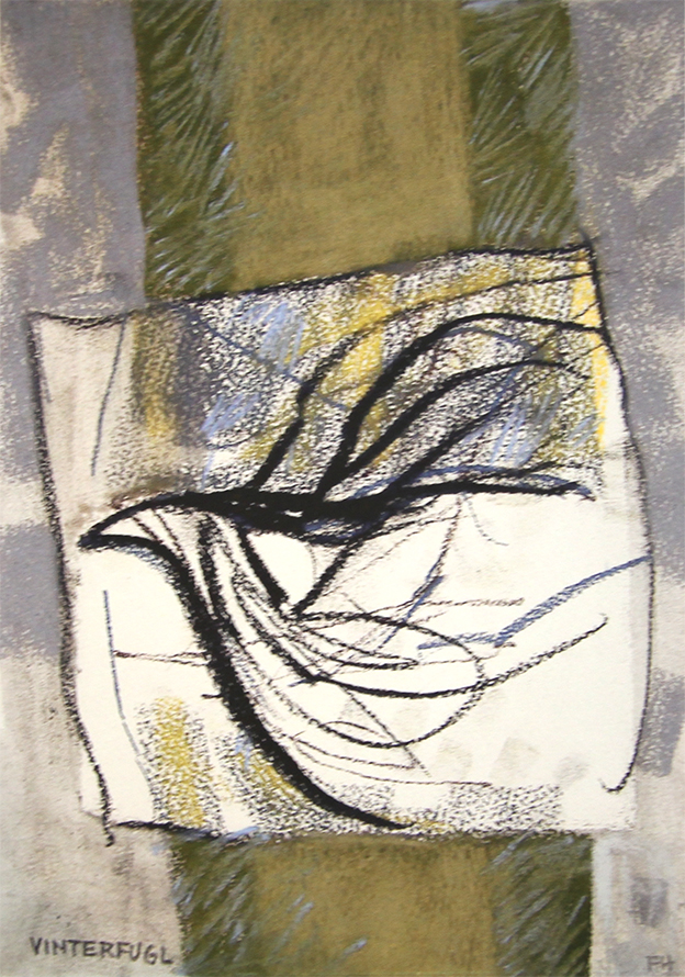 Vinterfugl Kunstplakater Frank Hammershøj | Malerier lavet af Frank Hammershøj | Køb her