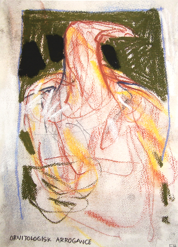 Ornitologisk arrogance Kunstplakater Frank Hammershøj | Malerier lavet af Frank Hammershøj | Køb her