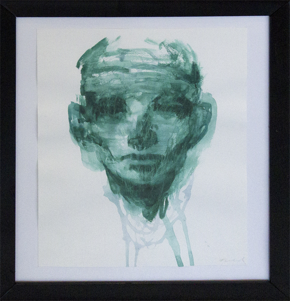 Uden titel Kunst på papir Simon Fellah | Kunstværker af Simon Fellah | Køb her