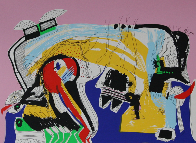 Mellem Scyla og Karypdis Litografier Lis Zwick | Poetiske værker af Lis Zwick | Se udvalget her