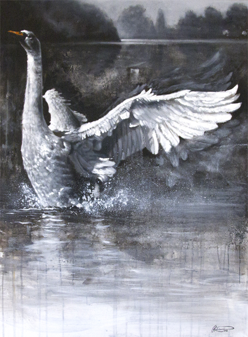 Uden titel Malerier Predrag Radosevic | Mixed-media værker af Predrag Radosevic