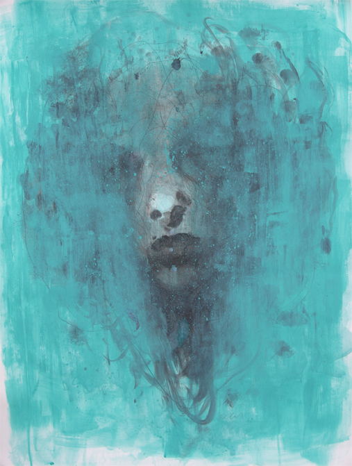 Uden titel Kunst på papir Simon Fellah | Kunstværker af Simon Fellah | Køb her