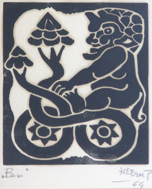 Pan Litografier Henry Heerup | Litografier og malerier af Henry Heerup