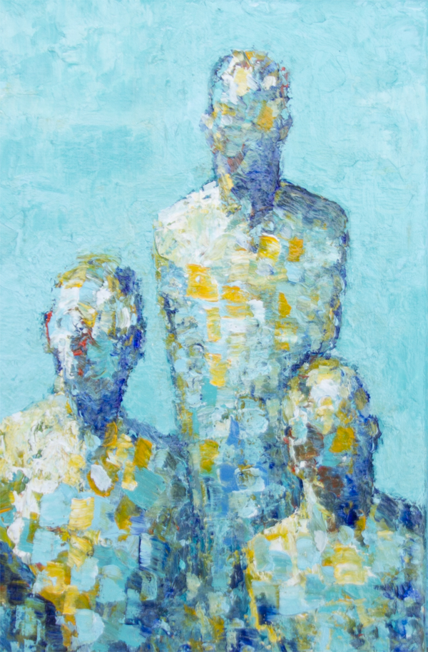 Uden titel - Malerier Simon Fellah | Kunstværker af Simon Fellah | Køb her