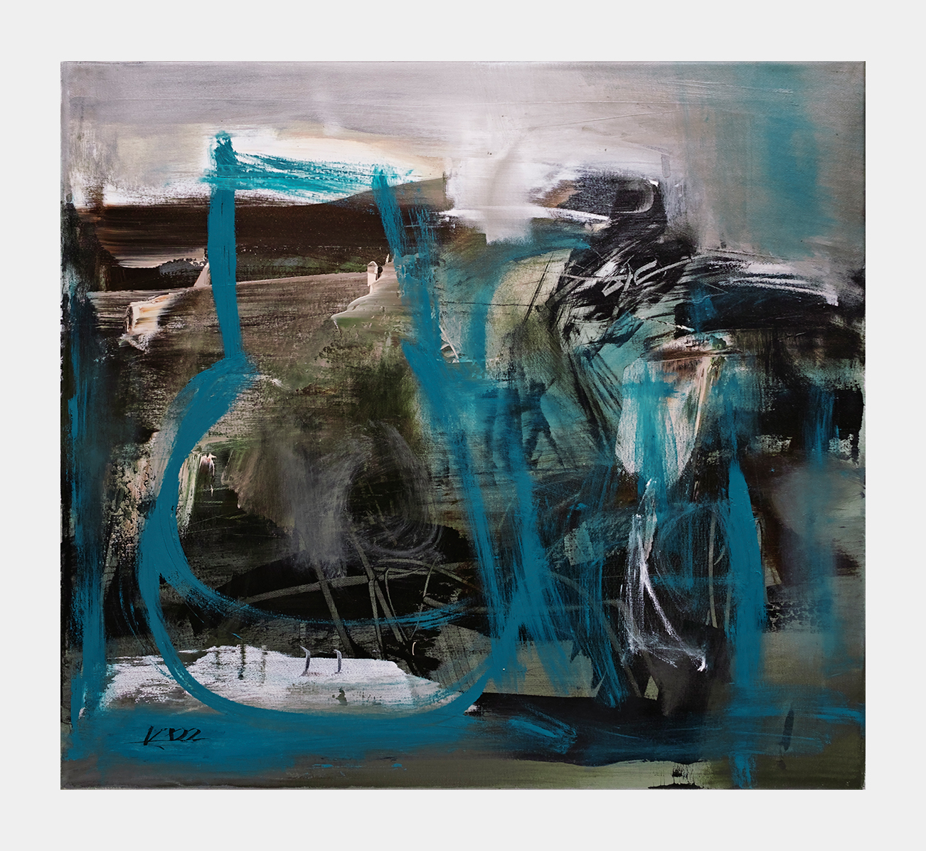 Sound of Limfjord Malerier Vladimir Jelnorovich | Malerier af Vladimir Jelnorovich