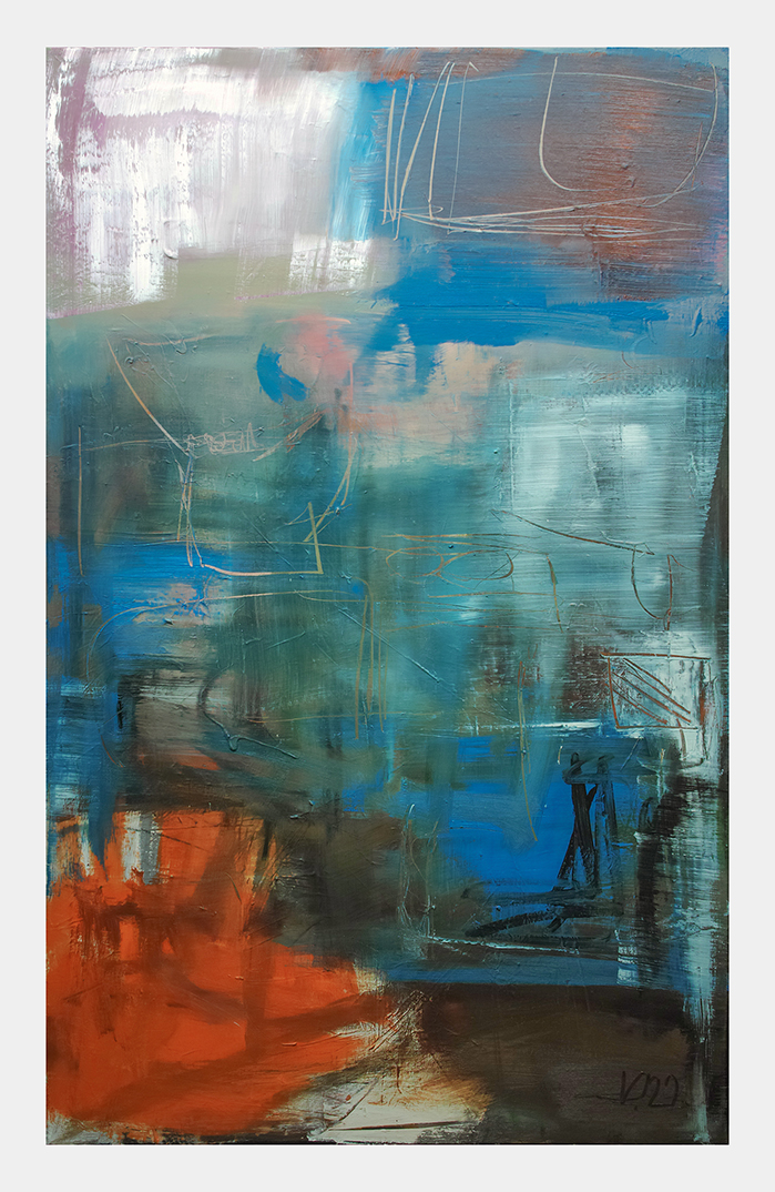 Full moon day Malerier Vladimir Jelnorovich | Malerier af Vladimir Jelnorovich