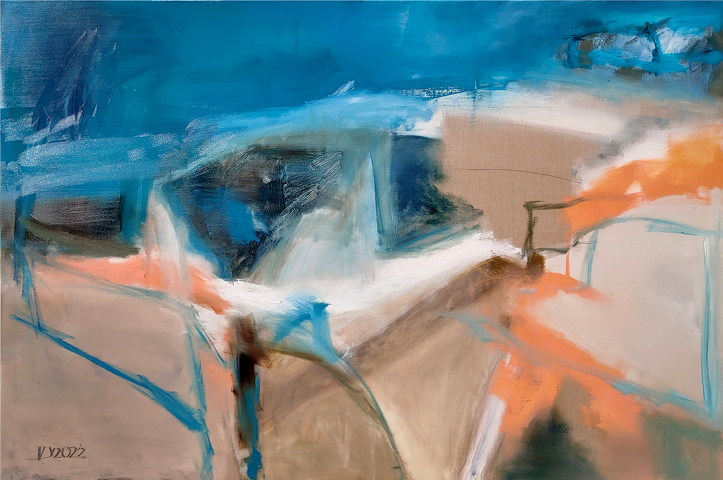 Dry residue Malerier Vladimir Jelnorovich | Malerier af Vladimir Jelnorovich