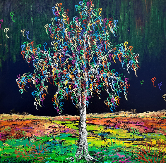 Når udtryk gør indtryk Malerier Jannie Kloster | Smukke og energiske malerier af Jannie Kloster