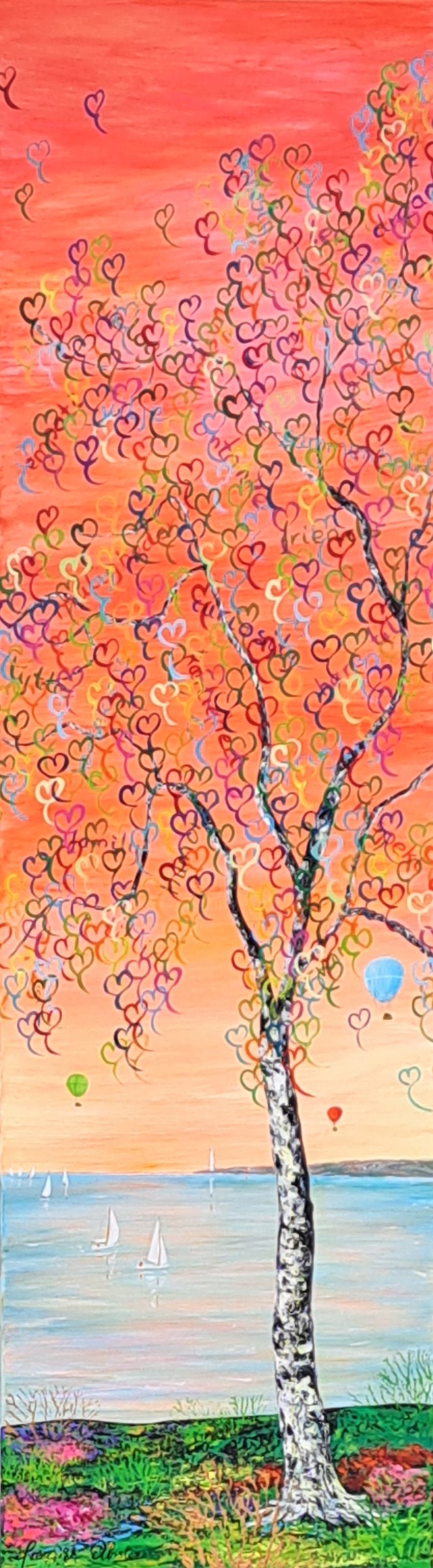 New hope Malerier Jannie Kloster | Smukke og energiske malerier af Jannie Kloster