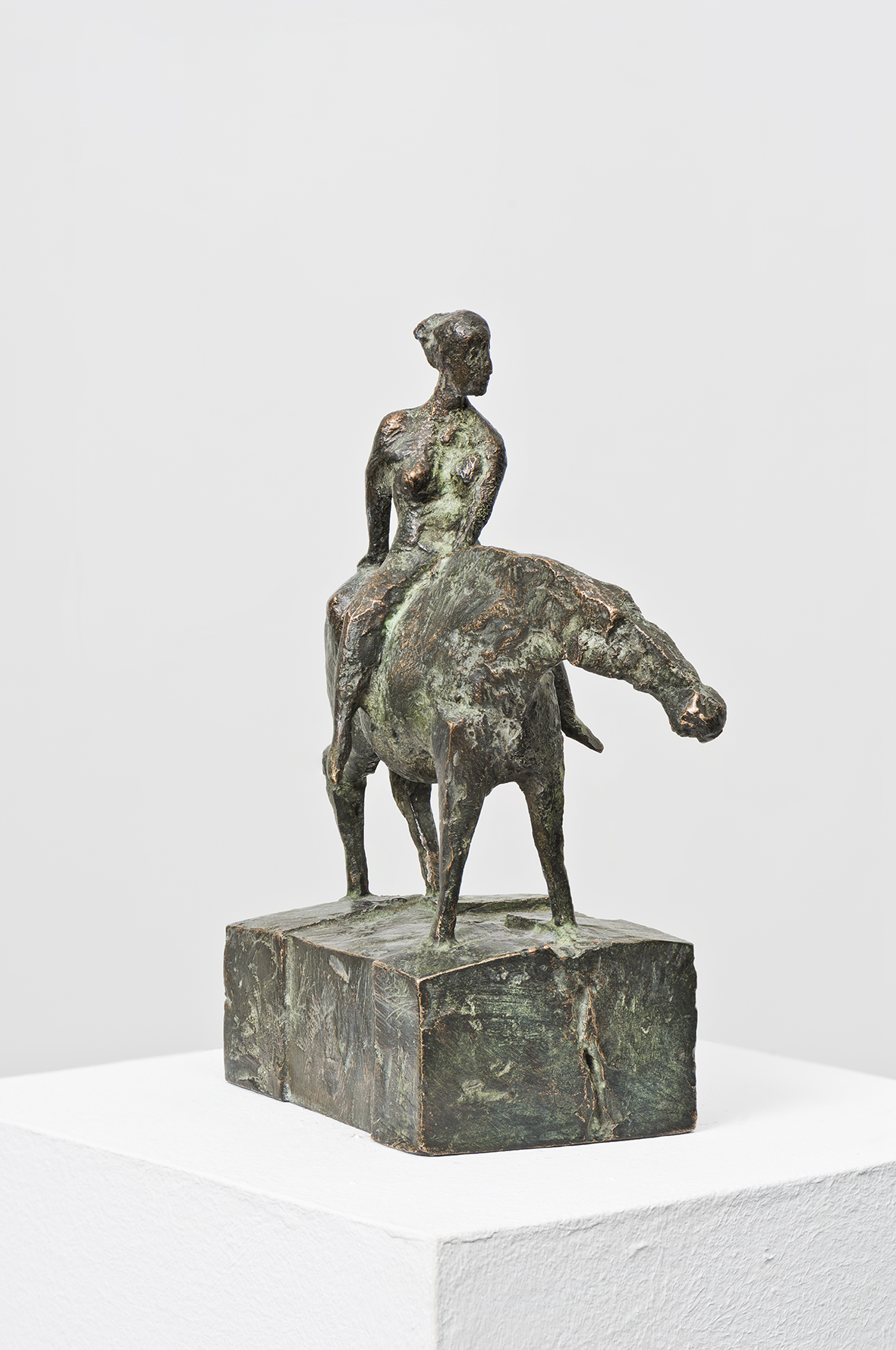 Kleine Reiterin Skulptur Michael Jastram | Unikke skulpturer af Michael Jastram