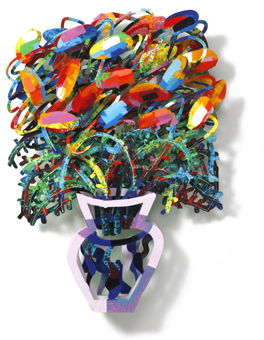 New York Bouquet Vægkunst David Gerstein | Malerier af David Gerstein | Shop her
