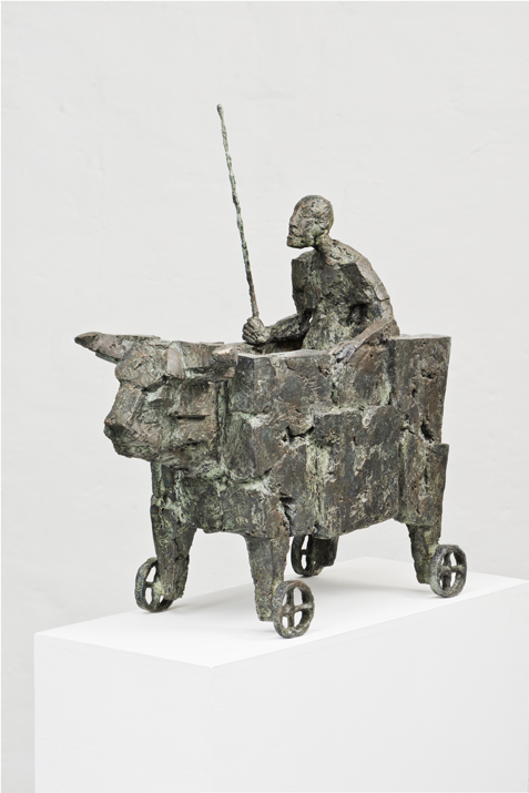 Ochsenkarren Skulptur Michael Jastram | Unikke skulpturer af Michael Jastram