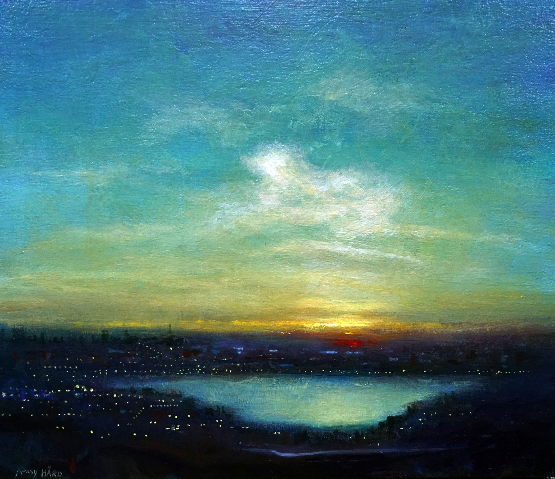 Ljusen Malerier Ronny Hård | Køb dekorative Ronny Hård malerier her