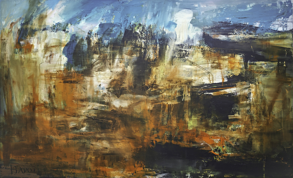 Tatenen Rising Earth Kan Malerier Vladimir Jelnorovich | Malerier af Vladimir Jelnorovich