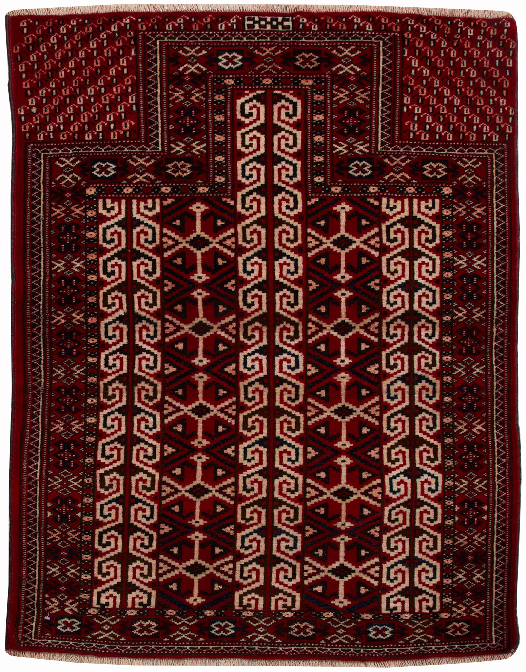 Yomud Uni Turkmenske tæpper | Ægte turkmenske tæpper | Unikt design