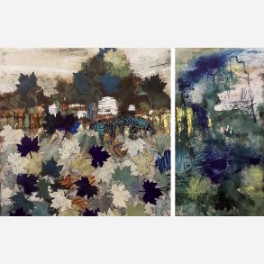 Farmers house in the backlight A + B