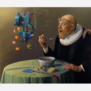 benbaringens afslrende ansigt