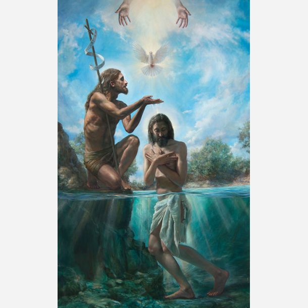 The baptism of christ