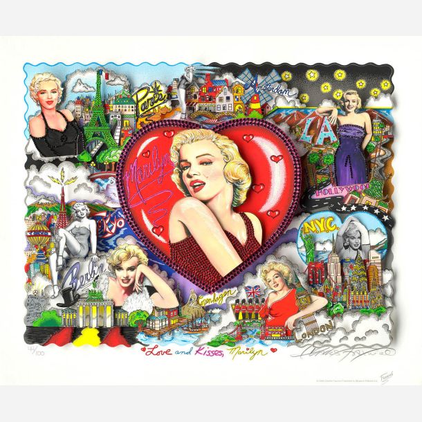 Love and kisses Marilyn