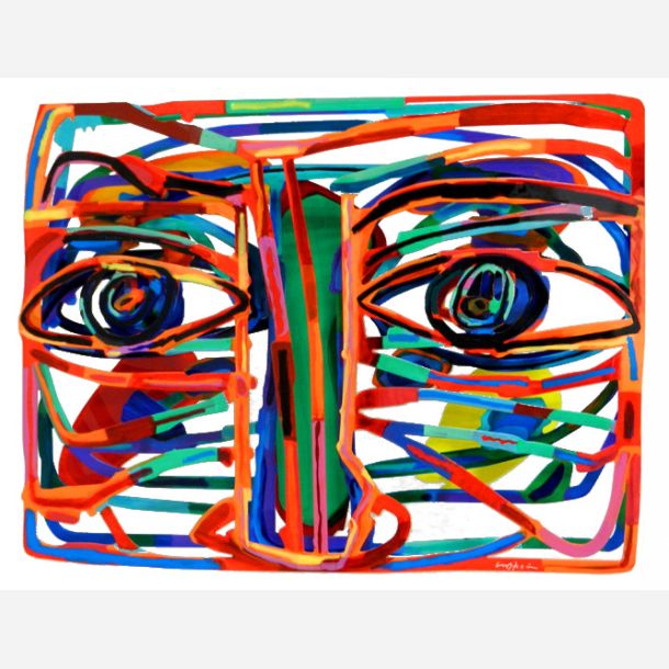Graffiti face 4