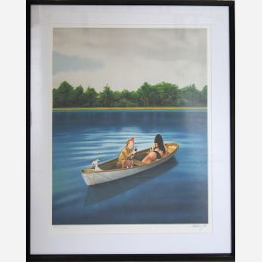 The lake