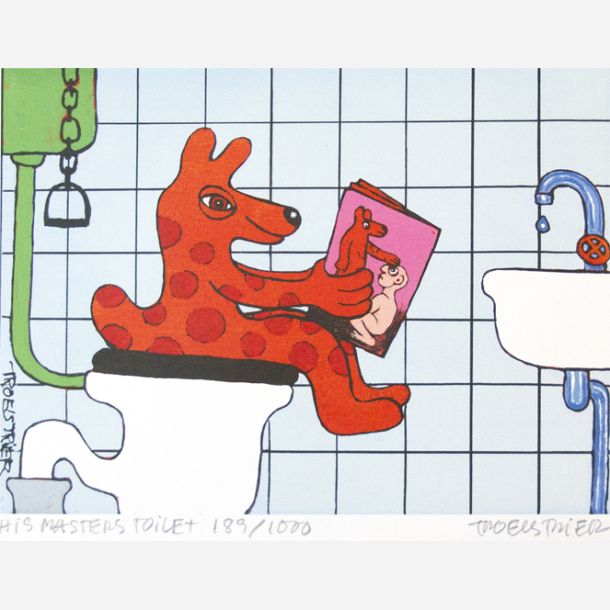 His masters toilet
