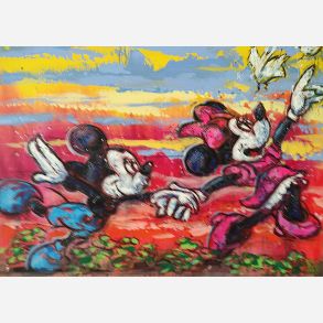 Mickey og Minnie Mouse