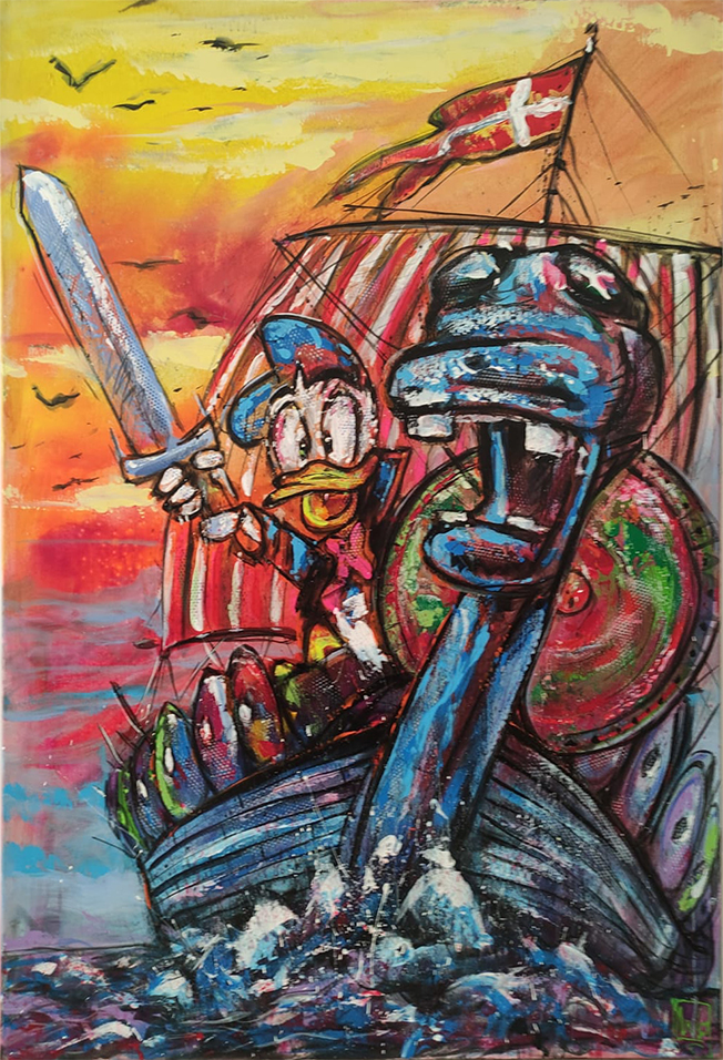 Anders And Malerier Jürgen Wölk | Se vores udvalg af malerier af Jürgen Wölk