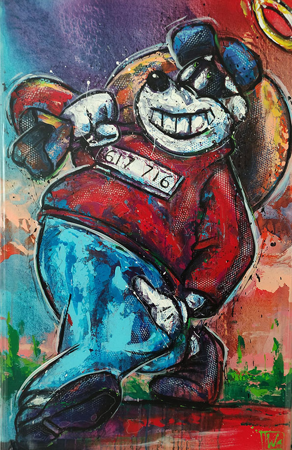 Bjørnebande Malerier Jürgen Wölk | Se vores udvalg af malerier af Jürgen Wölk