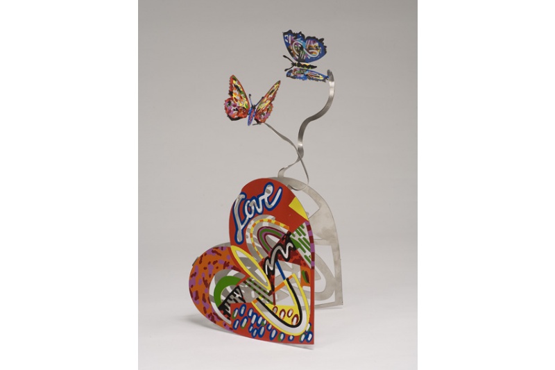 Open heart Skulptur David Gerstein | Malerier af David Gerstein | Shop her